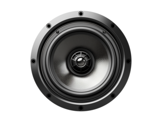 Car loud speaker isolated