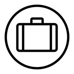 baggage line icon