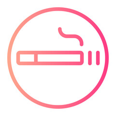 smoke gradient icon