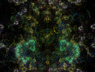 Imaginatory fractal abstract background Image