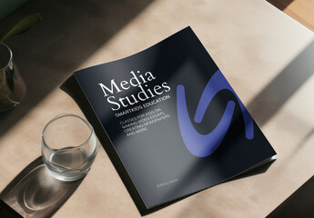 Magazine Mockup With Generative AI