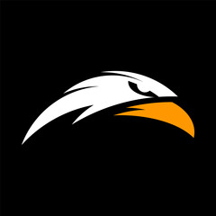 Eagle Head Vector Logo Design Template