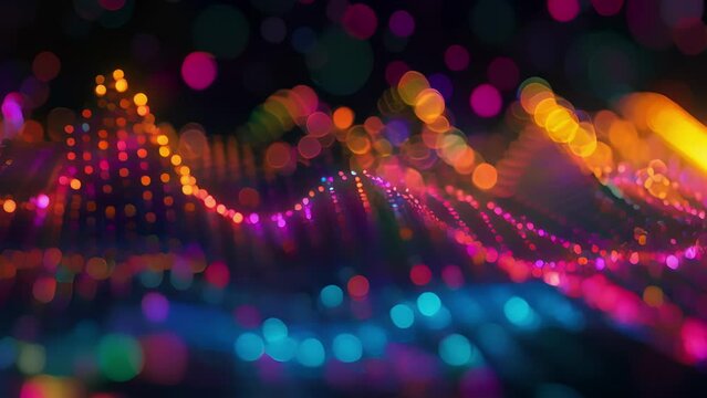 A ter plot showcasing the correlation between inflation rates and consumer spending habits.