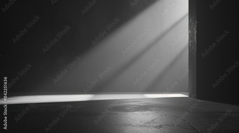 Poster light streaming into a room creating a serene atmosphere perfect for relaxation and reflection