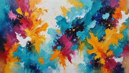 Abstract Art in Vibrant Colors