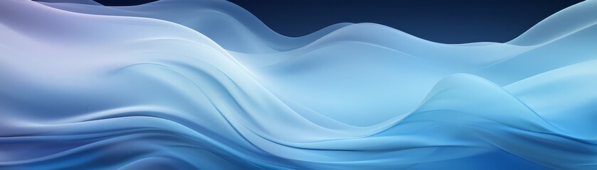 Naklejka premium Soft blurred motion background, cool blue tones