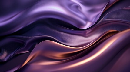 Obraz premium Abstract Silk Fabric In Soft Waves