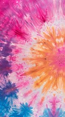 Pink and Magenta Flower Petals in Painted Art