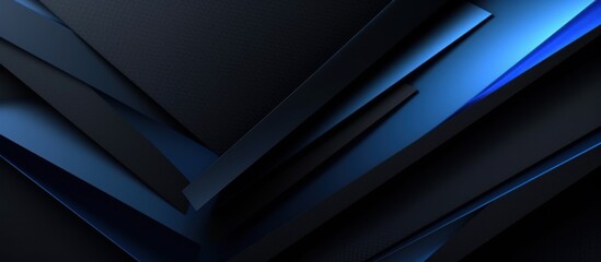 Gradient color modern blue black abstract background