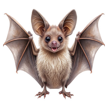 recommend clip art: a cutest bat on transparent background