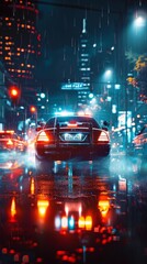 Obraz premium Stylish Luxury Car Design