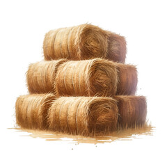 Hay Bale PNG