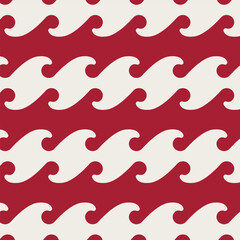 Japanese-inspired pattern vector background.