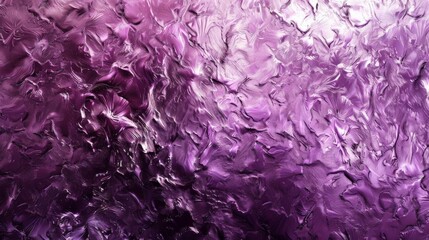 Obraz premium Purple Petal Pattern with Liquid Accents