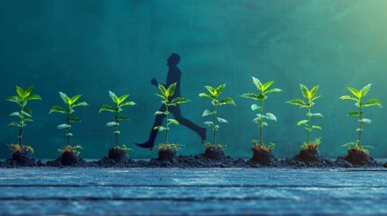 Whimsical Business Adventures Playful Cartoon Concept for Creativity and Innovation