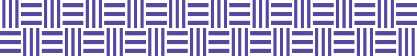 Obraz premium japanese Vintage Seamless Borders Horizontally