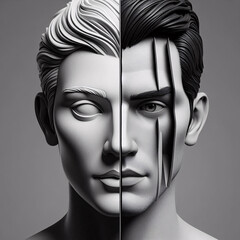 Personality split dissociation disintegration multiple personalities mental disorders psychopathology of disintegrated personality