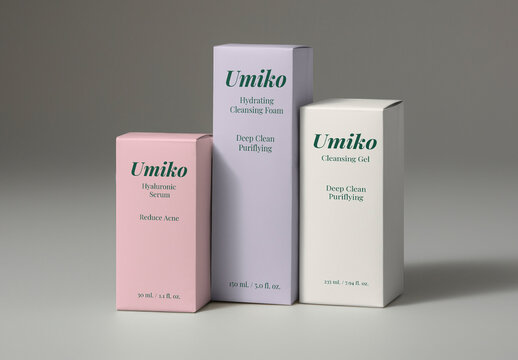 Skincare Product Mockup With Generative AI