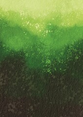 Abstract splask leaf green color on brown background for decoration on fresh nature and meadow grass concept.