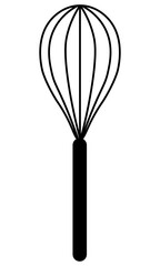 泡立て器のピクトグラム