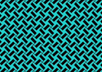 bule and Black Geometric Pattern
