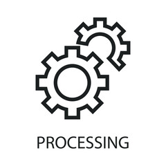 flat icon data analyst vector art