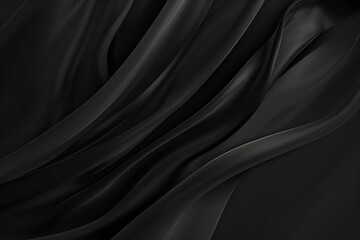 Obraz premium Gradient Black Background for Product or Text Design - Plain and Simple