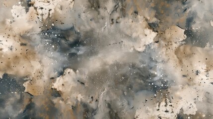 Abstract background with grey sepia and silver colors Tie dye patterns in warm tones with ornamental details Creative marker sketches on a textured surface with spots and lines inspired by a