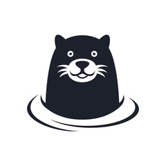 Otter Logo Design Template