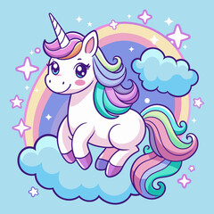 Colored Unicorn
