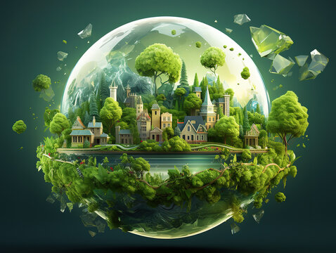 World environment day card