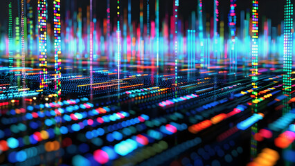 Neon Data Analysis: Connectivity Visualization