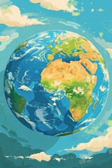 Fototapeta premium Picture of Earth