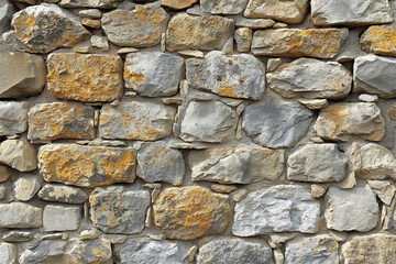 Fototapeta premium Close-Up of 18th Century Castle Stone Wall