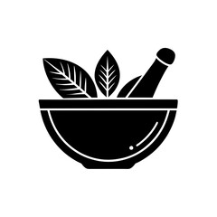 Minimalist retail pharmacy Logo type pictorial mark vector art illustration