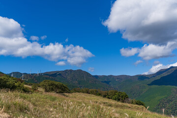 Naklejka premium 稲取細野高原