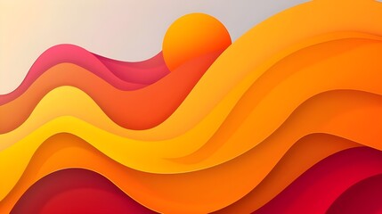 Fototapeta premium abstract background with waves