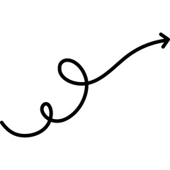 Hand Drawn Arrow. Doodle Arrow Maker. Sketch Arrow Icon