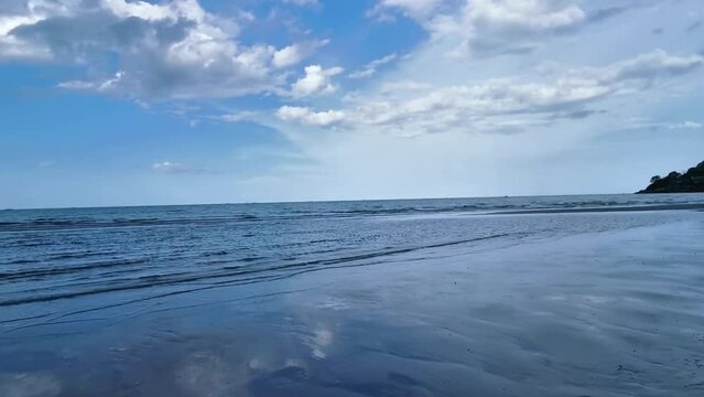 seascape, wave and sand,seabeach