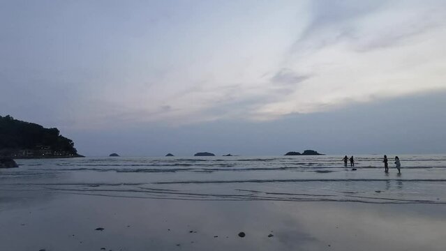 seascape, wave and sand,seabeach