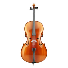 Fototapeta premium Violin on white background, png.