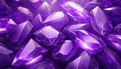Background of beautiful shiny purple gem texture.