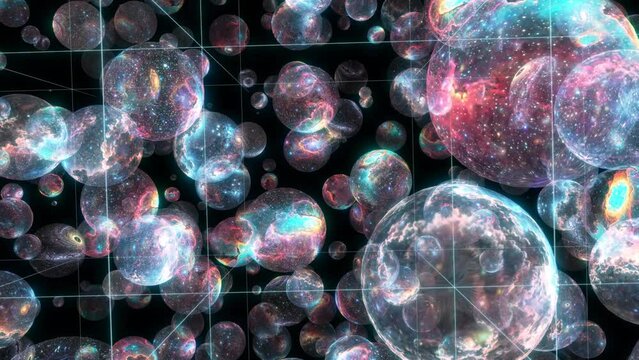 Universe Parallel Worlds Multiverse Dimensions Concept