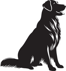 Dog Silhouettes illustration vector.
