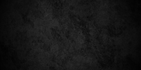 Dark Black grunge stone background texture, old vintage charcoal black backdrop paper with watercolor. Abstract background with black wall surface, black stucco texture. Black gray satin dark texture.