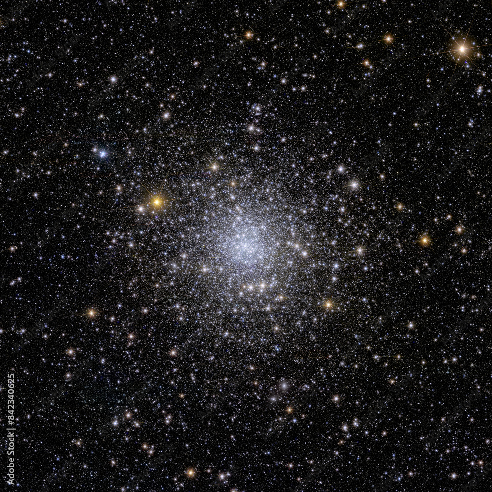 Canvas Prints globular star cluster on the border of our galaxy.
