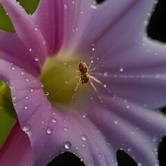 dew on a flower