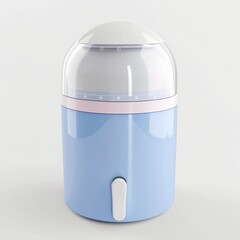 Obraz premium Yogurt maker dairy jar equipment kitchenware cartoon illustration