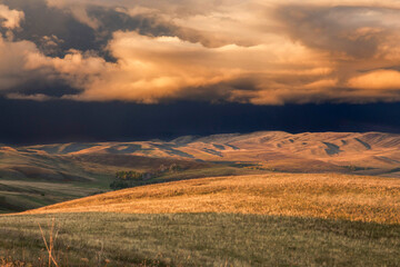 Karamurun-tau is a picturesque mountain range of the Orenburg region.