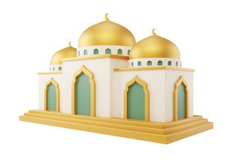 3D Mosque Illustration